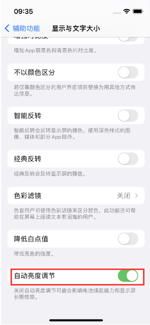 新田苹果15维修店分享iPhone 15 Pro系列屏幕亮度 